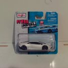 2017 Maisto 1:64 Lamborghini Huracan in Pearl White Carded 11729