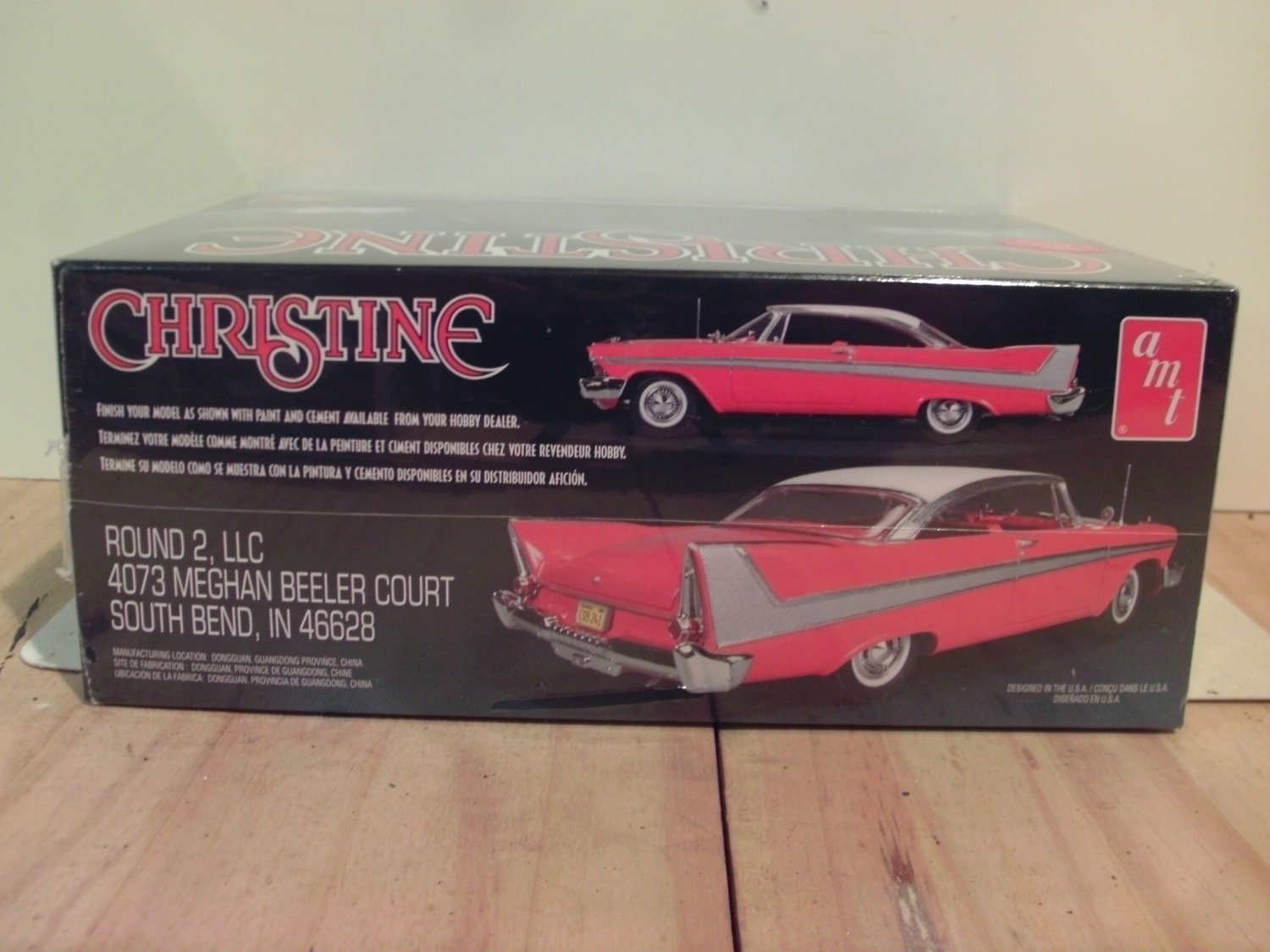 AMT Christine Plymouth Fury Model Kit Sealed in Box