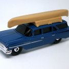 2018 Matchbox #10 '59 Chevy Wagon in Blue Mint on Card