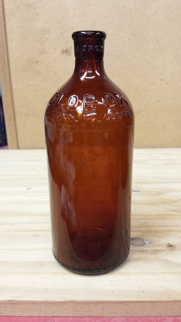 1938 Clorox Bleach Bottle 16oz.