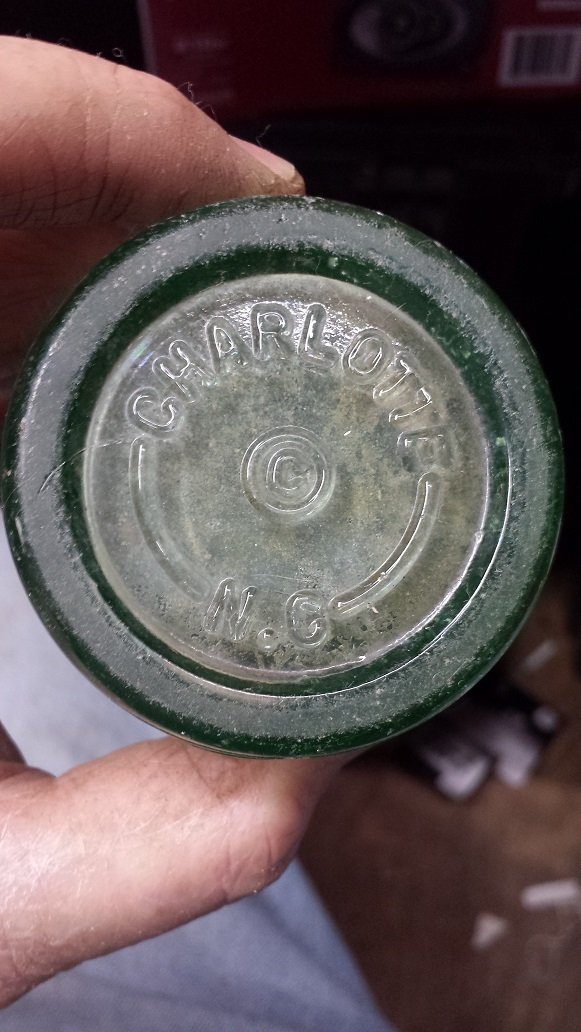 1954 Charlotte, NC 6oz. Patent Office Coca-Cola Bottle CC32