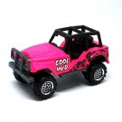 2019 Matchbox #76 Jeep 4x4 in Pink Mint on Card