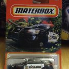 2021 Matchbox #65 Ford Interceptor Utility in Black & White Mint on Card