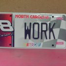 1990s North Carolina NC Dale Earnhardt Jr. License Plate WORK