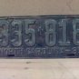 1935 North Carolina NC License Plate Pair 335-818 YOM NCA1