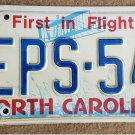1983 North Carolina NC License Plate EPS-54 YOM VG NCA2