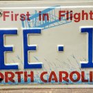 1983 North Carolina NC License Plate NEE-13 YOM VG NC4