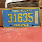 2005 Bahamas License Plate #31635 NCA3