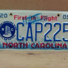 2005 North Carolina NC Civil Air Patrol License Plate CAP-225 NCM1