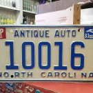 1983 North Carolina NC Antique Auto YOM License Plate 10016 NCQ1