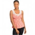 Orange Peplum Top-Small