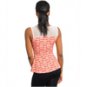 Orange Peplum Top-Large