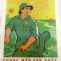Viet Cong Vietnam War PROPRAGANDA Poster vietnamese annam leaflets LARGE S RARE