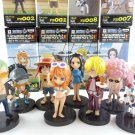one piece figure FIGURES SET 8 PCS LUFFY nami Franky JAPAN COLLECTION zoro tony