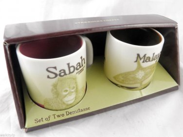 3 Oz 3Oz Starbucks Malaysia Set Global Icon Demitasse Mini Mug Espresso Sabah a