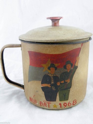 vietnam viet nam cong VIETCONG war us mug era cup rare hot 1968 1 ONE SET VC F a