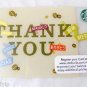 Gift Card giftcard Malaysia Starbucks Gift Edition New Collectible 2013 Thank yo