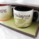 3 Oz 3Oz Starbucks Malaysia Set Global Icon Demitasse Mini Mug Espresso Penang a