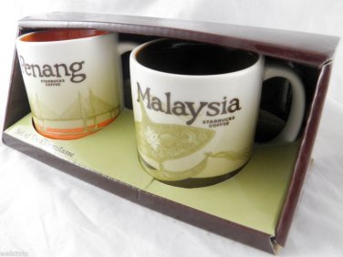 3 Oz 3Oz Starbucks Malaysia Set Global Icon Demitasse Mini Mug Espresso Penang a