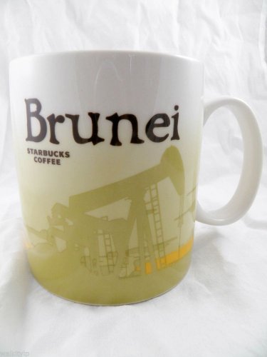 Brunei Starbucks City Mug Icon Series 16oz Amazing Global Brand New Brandnew hot
