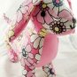 Doxie Plush Dog Dachshund Puppy Lovers new pink toy flower rare Long Body baby a