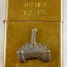 Vietnam War vintage cigarette cigarettes lighter lighters case 67 68 3D TANK HOT