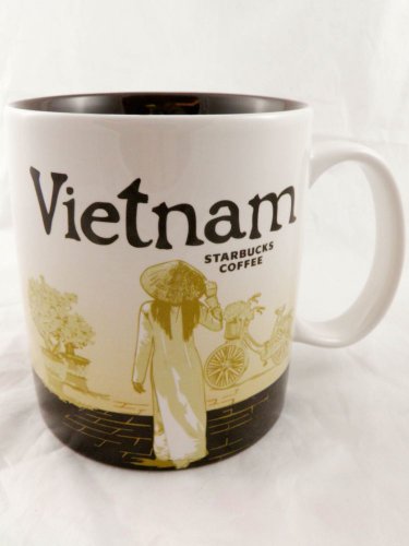 Mug Starbucks Vietnam Series New Coffee Oz Icon 2013 Collector Original Sign