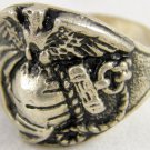 ring vietnam era military war gear collectibles SIZE 9.5 Air Eagle Sliver rings