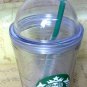 Lid Cold Cup Starbucks Dome 16 Oz Travel Mug Tumbler Green Straw Coffee 16oz New