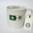 Starbucks Proudly Serving Mug 14 Fl Oz Those Serve New Nwt Tags Military Usa