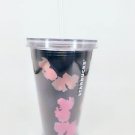 Starbucks Blossom Cold Sakura 2016 16oz Night Cup Cherry Design Travel Pink 16 a
