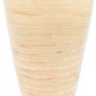Vai Kiet Pink Bamboo Wooden Cup Medium Round (Natural)