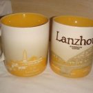 China Starbucks City Mug Lanzhou Coffee 16oz Global Icon Sku 2014 Collector S...