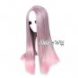 Lolita Lady Girls Brown Mixed Pink Straight Anime Straight Cosplay Hair Wig New