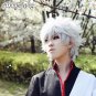 Gintama Gintoki Sakata Grey Anime Layered Short Cosplay Men Boy Hair Wig