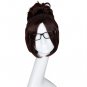 Anime Hair Attack on Titan Sasha Short Layered Brown Mixed Black Cosplay Wig