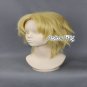 Attack on Titan Eren Jaeger Blonde Anime Wig Short Layered Cosplay Party Hair