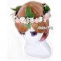 Lolita Short Straight Women Full Anime Wig Brown Mixed Pink Cosplay Party Hair