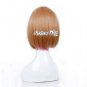 Lolita Short Straight Women Full Anime Wig Brown Mixed Pink Cosplay Party Hair