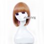 Lolita Short Straight Women Full Anime Wig Brown Mixed Pink Cosplay Party Hair
