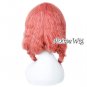 Inu x Boku SS Roromiya Karuta Pink Long Curly Twist braid Cosplay Hair Anime Wig