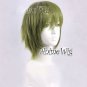 Layered Stylish Dark Green Short Straight Men Women Cosplay Anime Hair Wig + Cap