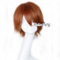 Another Sakakibara KÅichi Light Brown Short Cosplay Hair Anime Full Wig + Cap