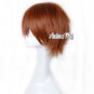 Another Sakakibara KÅichi Light Brown Short Cosplay Hair Anime Full Wig + Cap