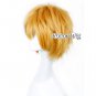 Anime Hair Ouran High School Host Club Tamaki Suou Short Golden Cosplay Wig New