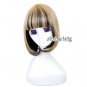 Lolita Anime Fancy Party Mixed Black Long Curly Blonde LadyCosplay Hair Wig New