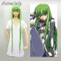 Code Geass C.C Long Wavy Stylish Anime Green Women Girl Fashion Cosplay Hair Wig