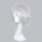 Gintama Sakata Gintoki Silver White Anime Hair Short Layered Men Cosplay Wig