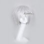 Gintama Sakata Gintoki Silver White Anime Hair Short Layered Men Cosplay Wig
