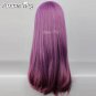 Lolita Mixed Purple Long Wavy Style Women Girls Anime Cosplay Hair Wig